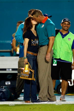 Dan Campbell and Holly