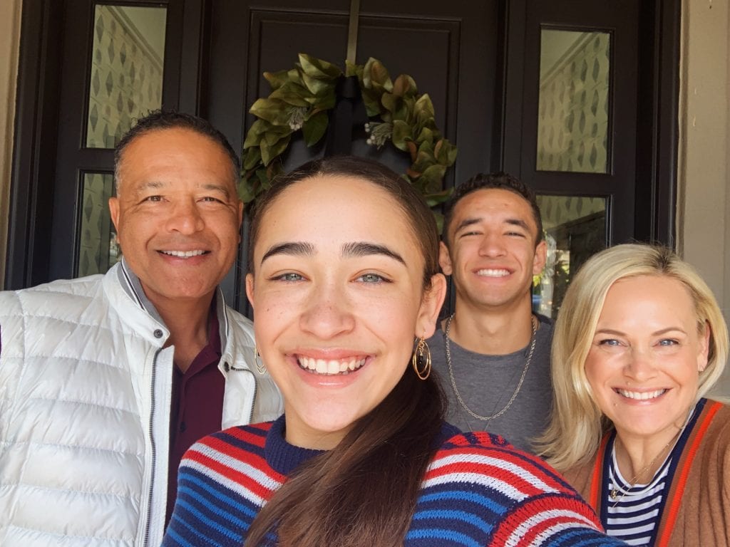 Dave, Tricia Roberts and their children