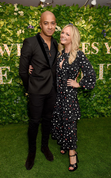 Emma Bunton and Jade Jones