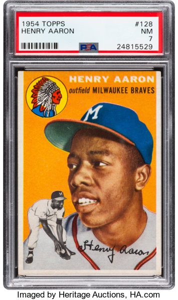 Hank Aaron Rookie Card
