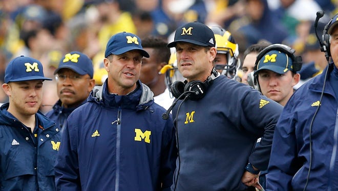 Jim and John Harbaugh