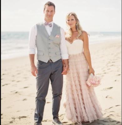 Jamie Carroll and her husband