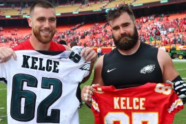 Are Travis Kelce and Jason related?