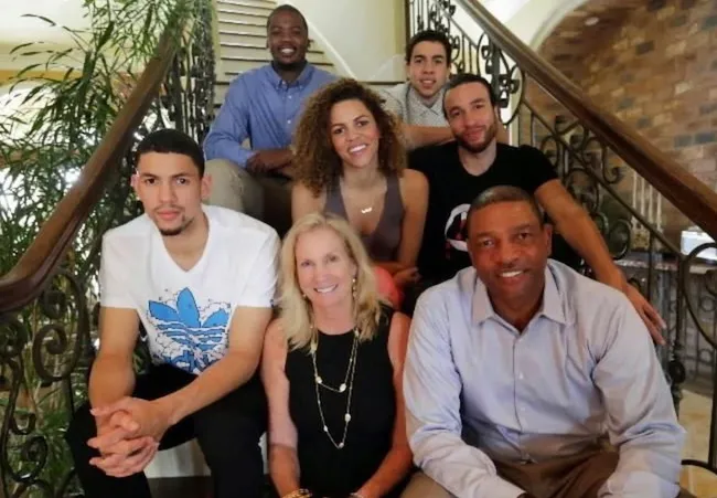 Kristen Rivers and family