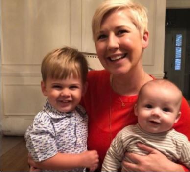 Kristi Arians and her children