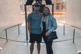 Madison Martin and Brandon Lowe