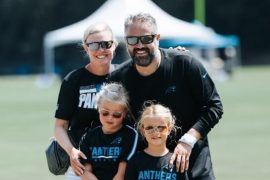 Matt Rhule and family
