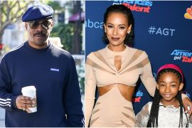Mel B and Eddie Murphy