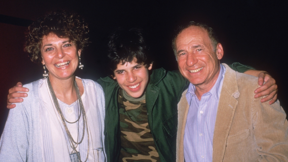 Mel Brooks and family