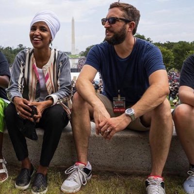Ilhan Omar and Tim Mynett