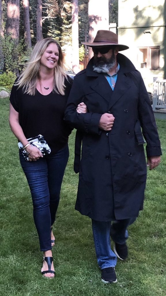Nick Rolovich and wife