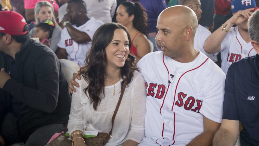 Nilda and Alex Cora
