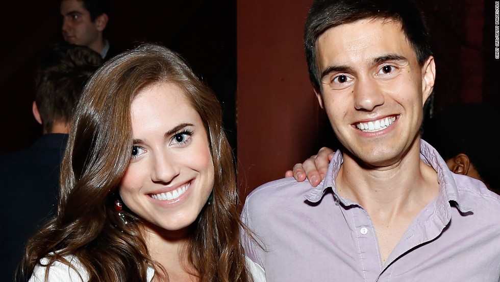 Ricky Van Veen and Allison Williams