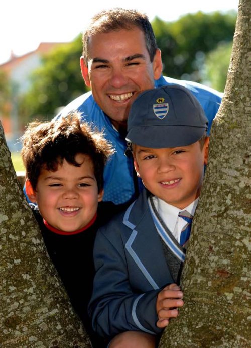 Russell Domingo and sons
