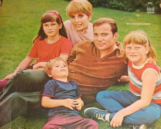 William Shatner and family