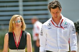 How did Toto and Susie meet? Was Susie Wolff an F1 driver? What age is Susie Wolff?