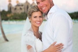 Taylor Higgins and Chipper Jones