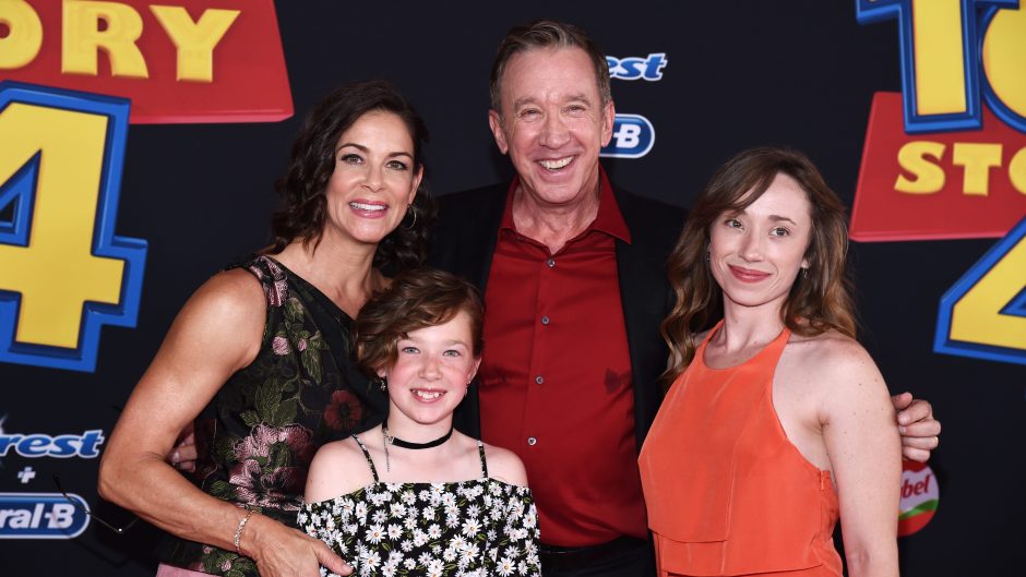 Tim Allen and family
