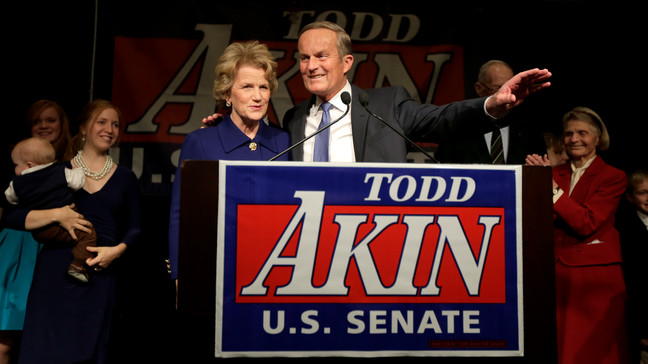 Todd Akin and Lulli Boe
