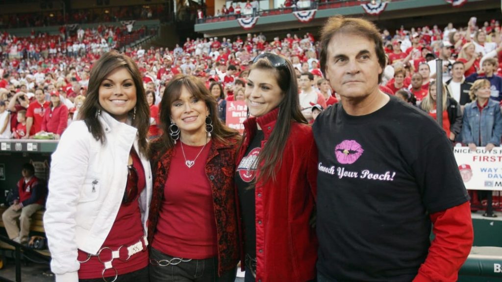 Tony La Russa, Elaine and daughters