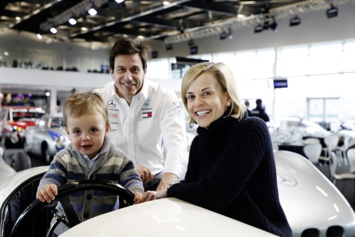 Toto Wolff and family
