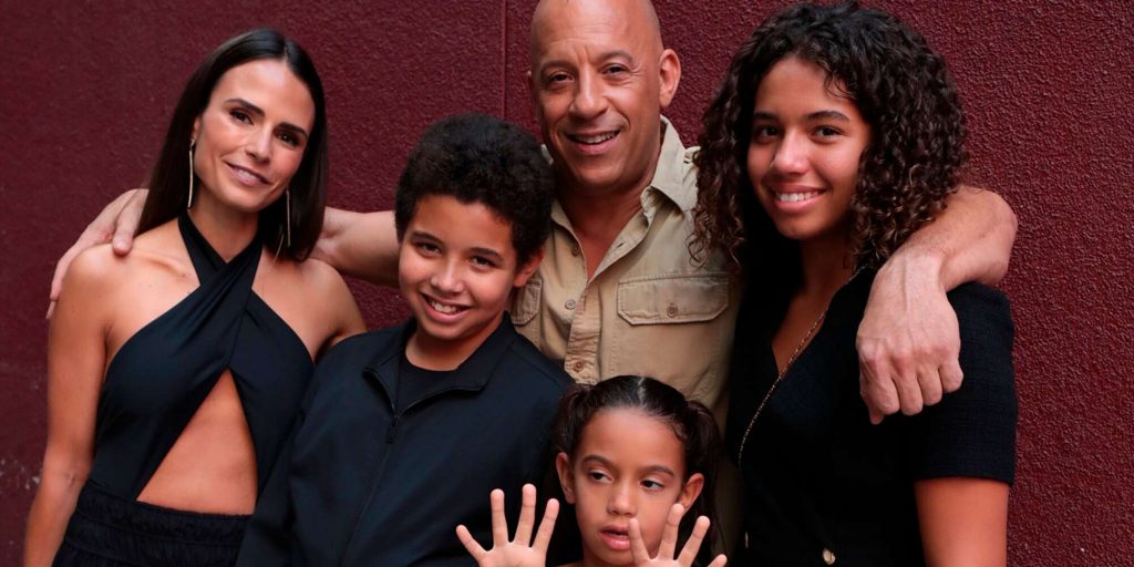 Vin Diesel and family