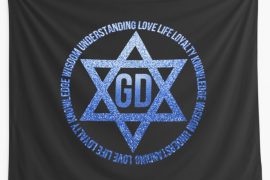 Which side do Gd’s wear their flag? What are the GD codes?