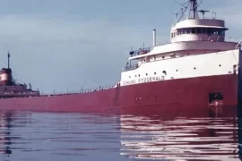 What were the final words ever transmitted from the Edmund Fitzgerald?