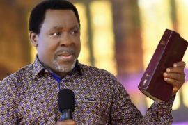 What was the last word of TB Joshua before he died?