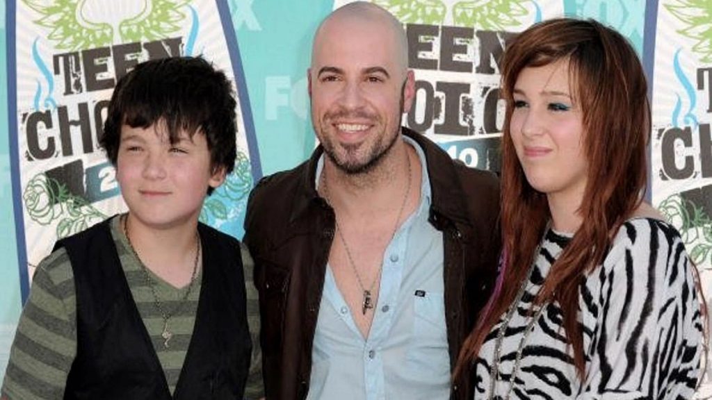 Chris Daughtry and children