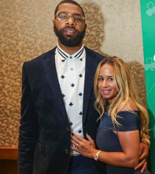 Marcus Morris and Amber Soulds