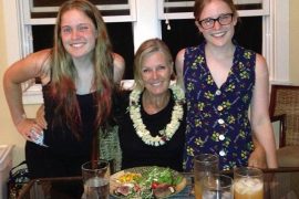 Mary Louise, Emily and Grace Piccard