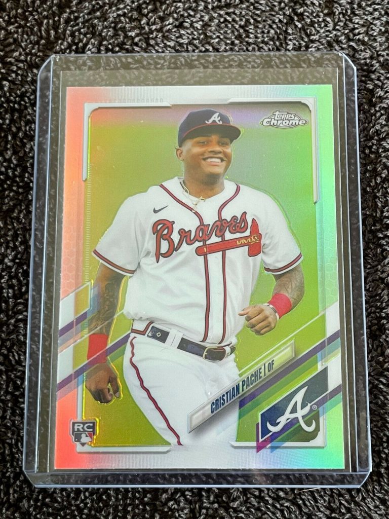 Cristian Pache Rookie Card Topps