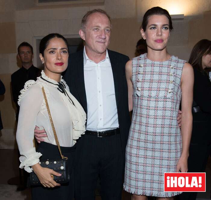 Dorothee Lepere, Francois-Henri and their daughter