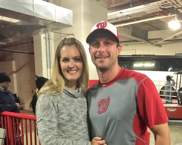 Max Scherzer and Erica May