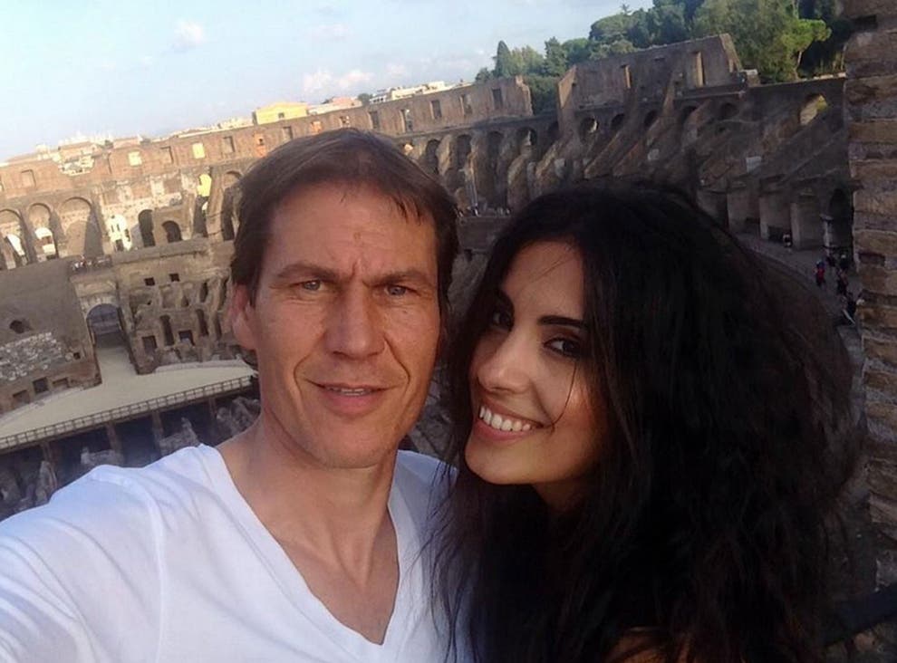 Rudi Garcia and Francesca Brienza Garcia