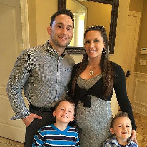Frankie, Renee Edgar and children