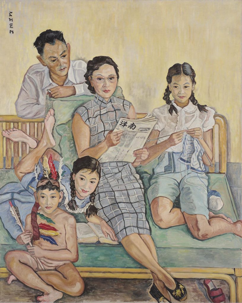 Georgette Chen Family Portrait