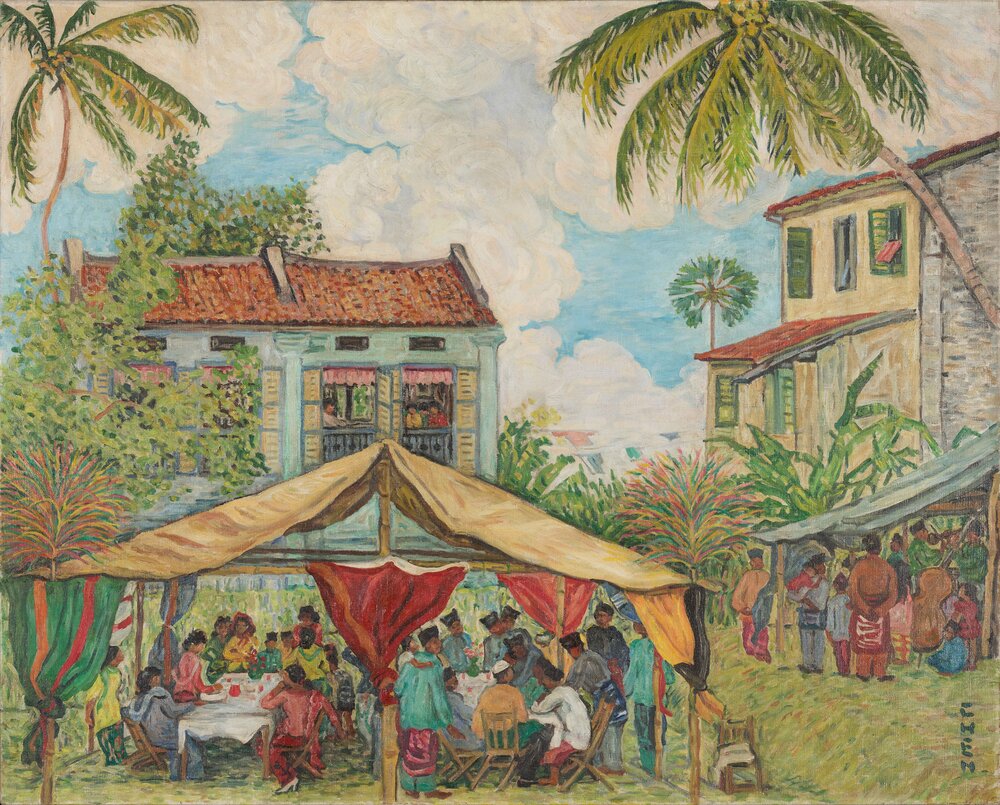 Georgette Chen Malay Wedding