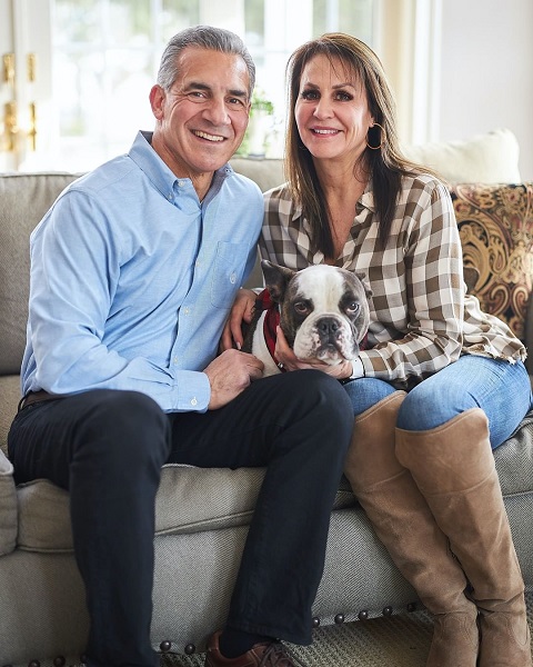 Jack Ciattarelli and wife