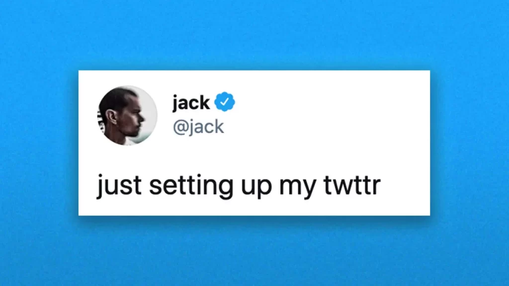 Jack Dorsey's first tweet