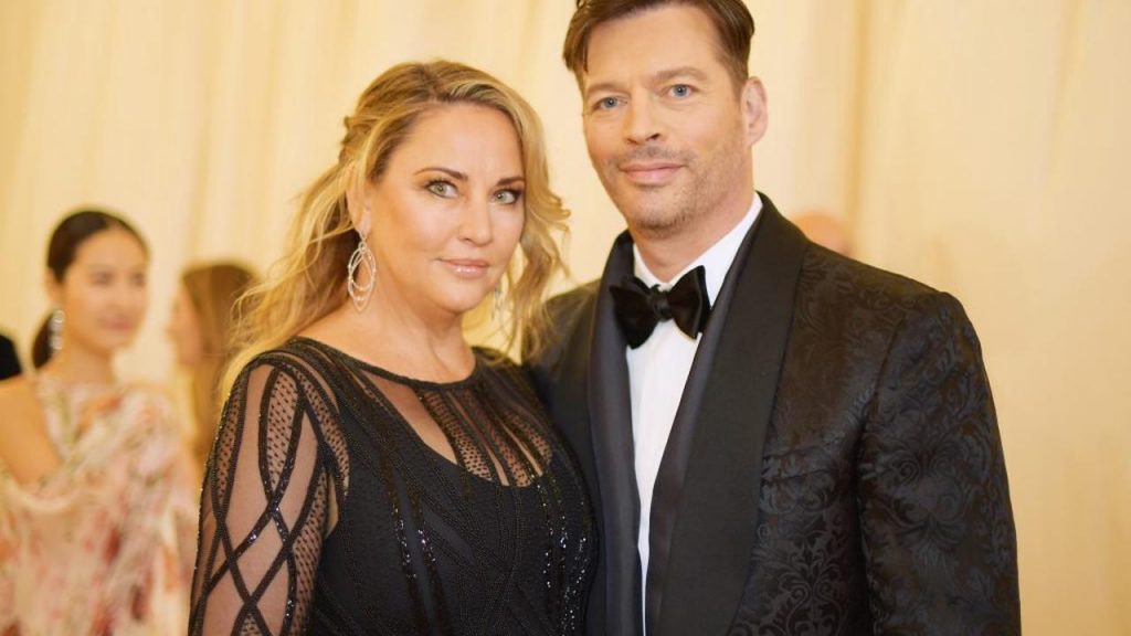 Jill Goodacre and Harry Connick Jr