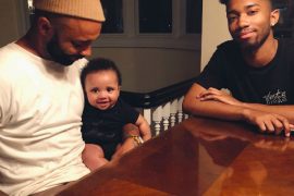 Joe Budden and his children