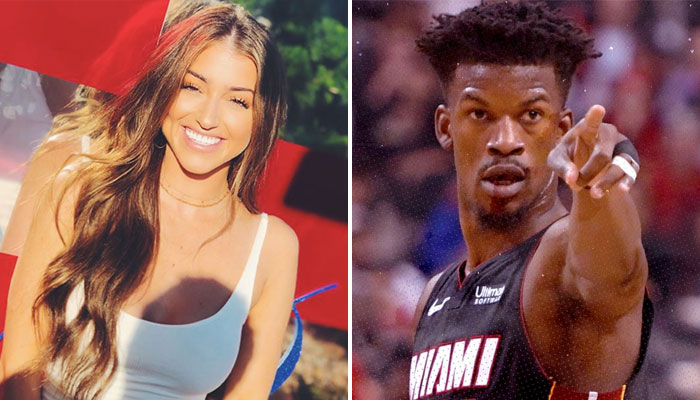 Kaitlin Nowak and Jimmy Butler