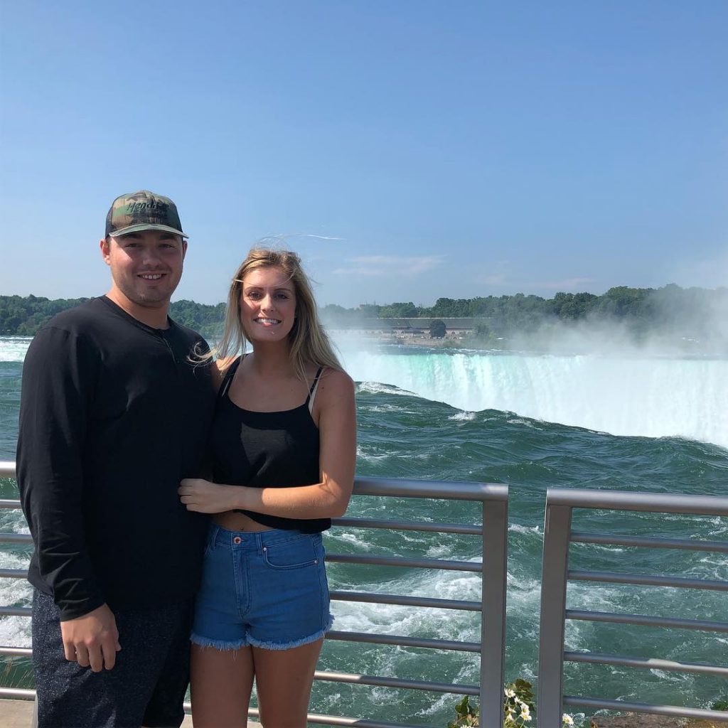 Keegan Akin and incoming wife, Jacqueline Deacon