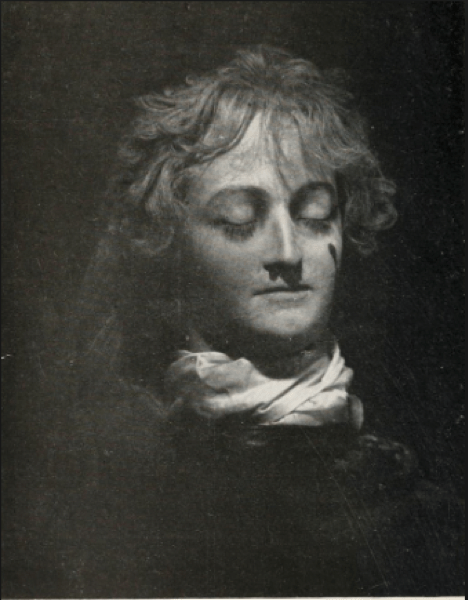 Marie Antoinette Death Mask Model