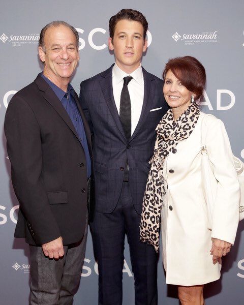 Miles Teller, Mike Teller and Merry Flowers