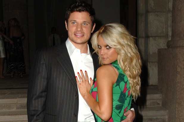 Nick Lachey and Jessica Simpson