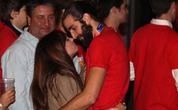 Ricky Rubio and Sarah Colome
