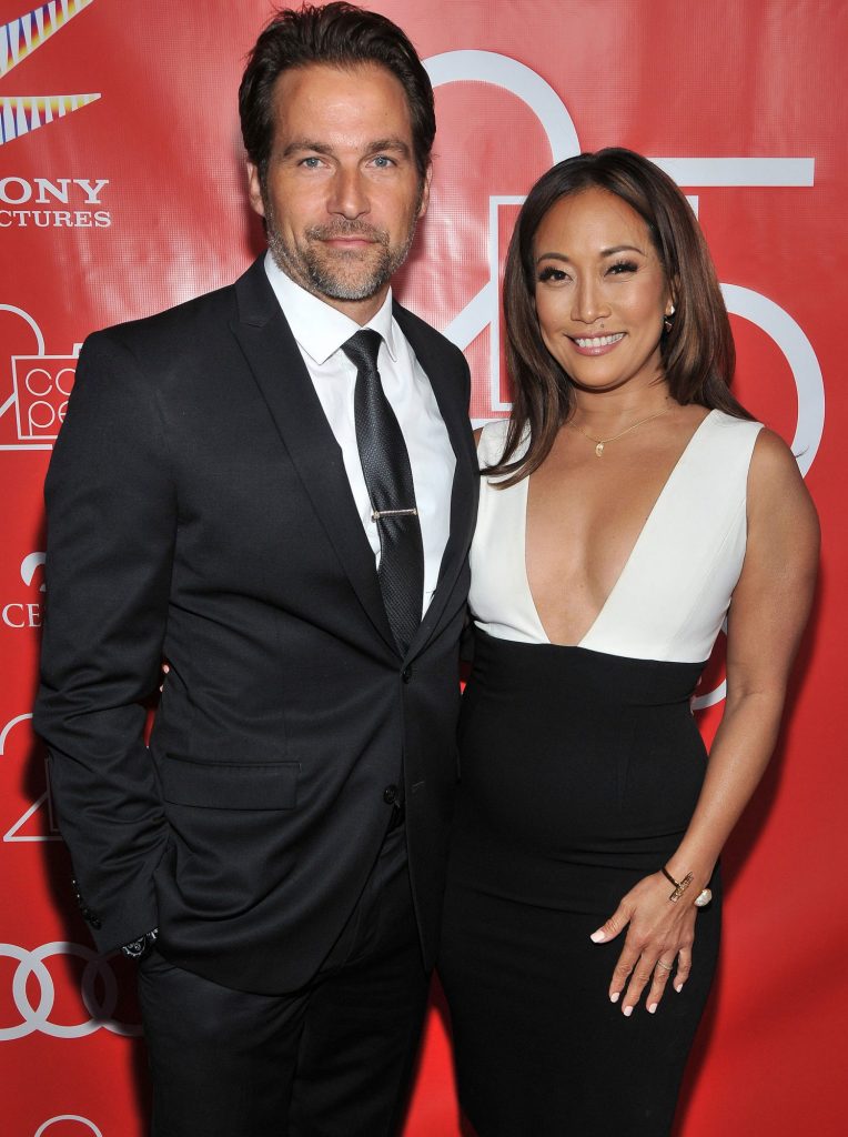 Robb Derringer and Carrie Ann Inaba